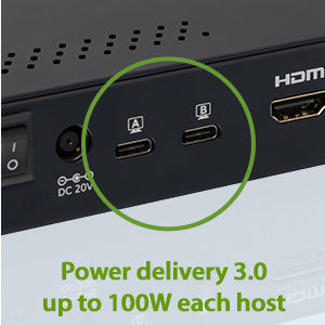 iogear GUD3CDHTAA laptop dock/port replicator
