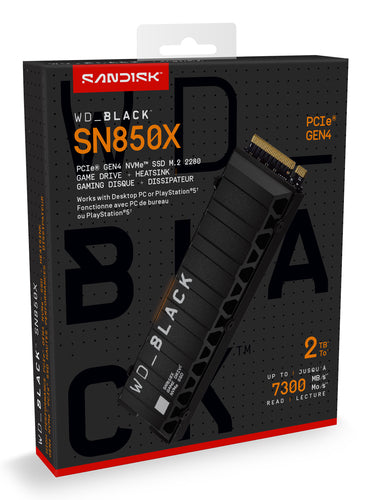 SanDisk Black WD_BLACK SN850X NVMe