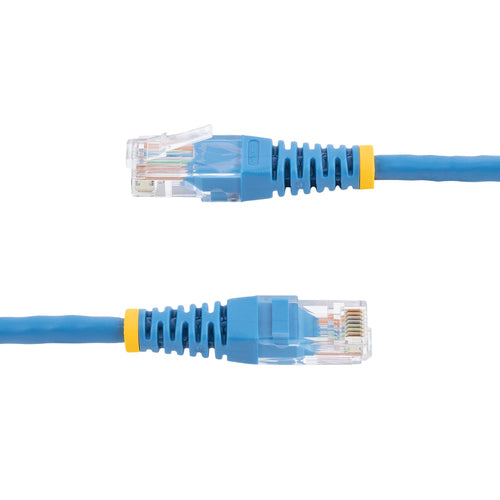 StarTech 2,4 m Cat5e UTP-Patchkabel – blaues Netzwerkkabel