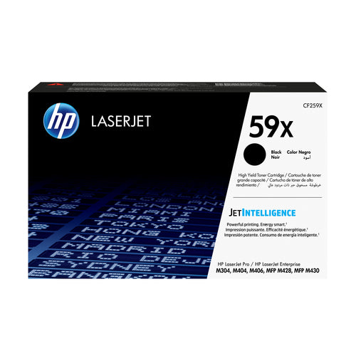 HP 59X High Yield Black Original LaserJet toner cartridge