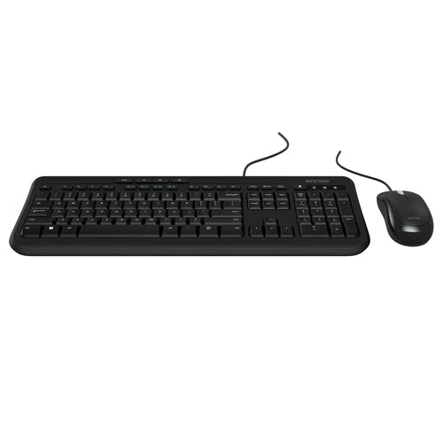 Wired Keyboard and Mouse Combo Microsoft QWERTY USB Black
