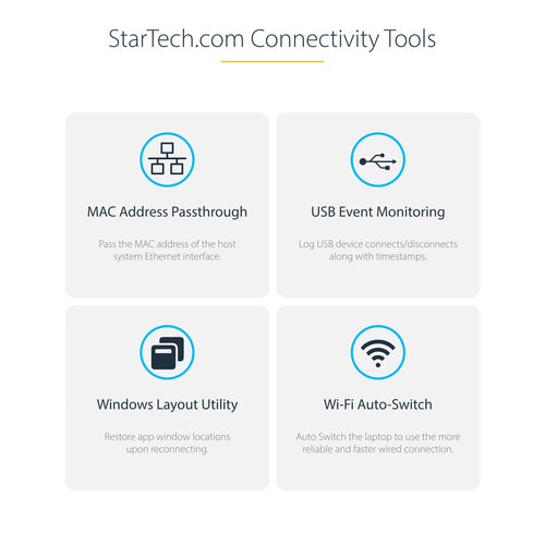 StarTech.com 129UE-USBC-KVM-DOCK KVM switch