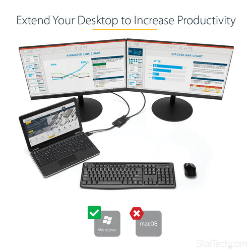StarTech.com MSTDP122DP video splitter