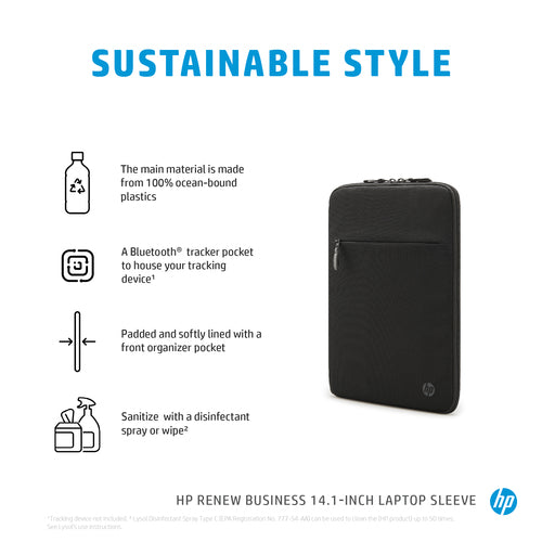 HP Renew Business 14.1 Laptop Sleeve