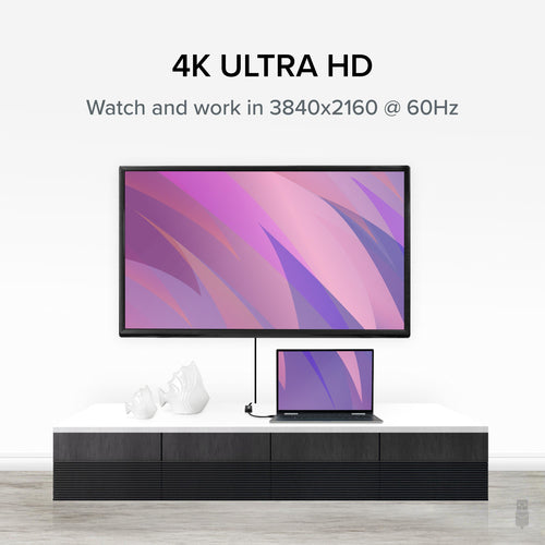 USB-C to VGA Adapter Driverless 1920x1200 for MacBook Pro/iPad Pro/Surface Book
