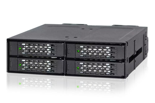 Drive Bay Panel Icy Dock MB699VP-B 15mm Dual 4cm Fans 32Gbit/s Metal