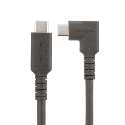 StarTech USB-C-Kabel RUSB31CC1MBR – 0,9 m langes rechtwinkliges 10-Gbit/s-Datenkabel