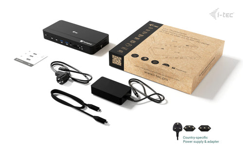 i-tec TB5TRIPLEDOCKM2PDUK laptop dock/port replicator