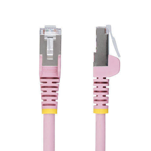 CAT6a Ethernet Cable StarTech NLPN-6IN 10GbE 6-inch Pink Snagless