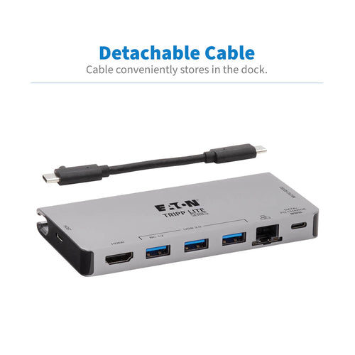 Tripp Lite U442-DOCK5D-GY laptop dock/port replicator