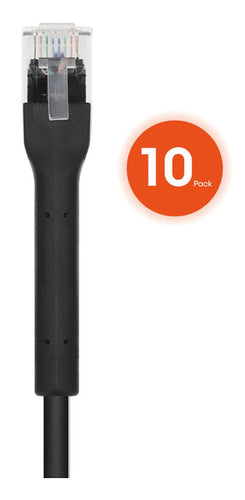 Intellinet Cat6 Netzwerkkabel 0,3m - U/UTP, RJ-45, Schwarz