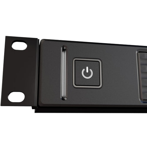 Power Distribution Unit 1U Horizontal 9 AC Outlets Black