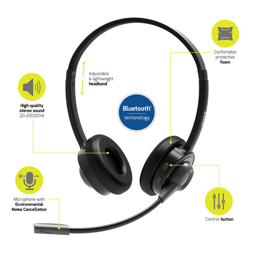 Port Designs PORT Connect 912004 headphones/headset