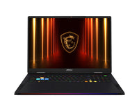 18 Inch MSI Raider HX AI Laptop Intel Core Ultra 9 3840x2400 64GB RAM 2TB SSD Windows 11 Pro