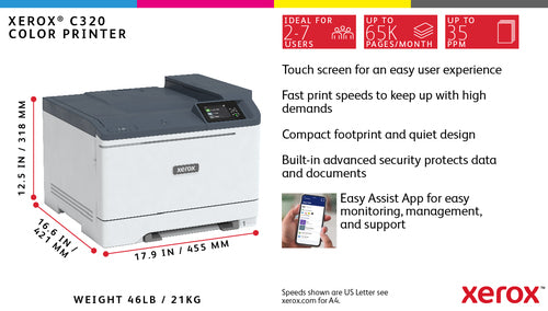 Xerox C320V_DNI laser printer