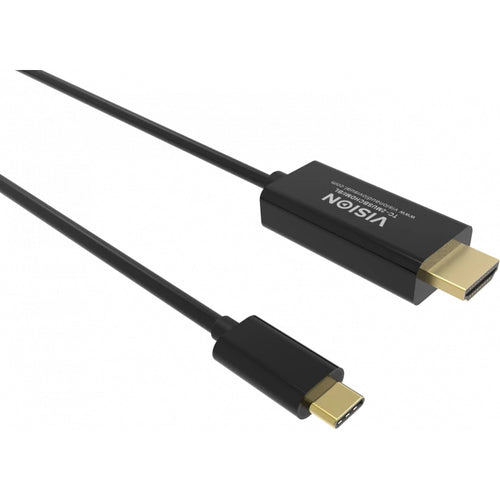 Vision TC 2MUSBCDP8K/BL DisplayPort cable