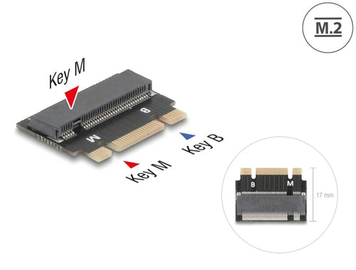 DeLOCK 64342 interface cards/adapter
