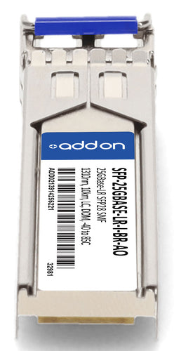 AddOn Networks SFP-25GBASE-LR-I-BR-AO network transceiver module