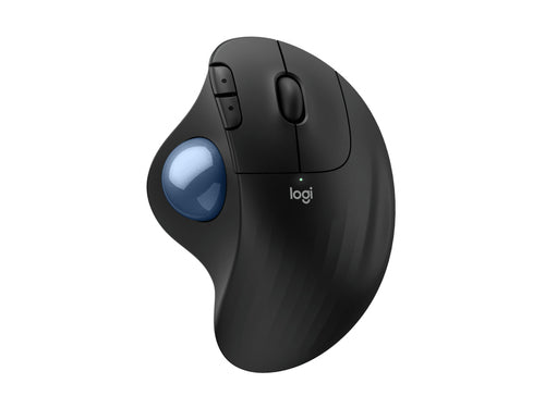 Logitech Wireless Trackball Mouse Bluetooth 2000 DPI Black Blue
