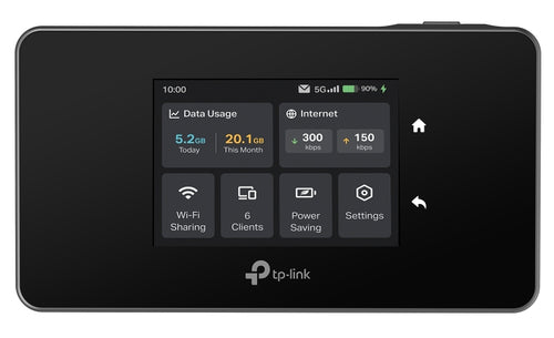 5G Cellular Router TP-Link M8550 Wi-Fi 6 Portable 200 Mbit/s 4G LTE