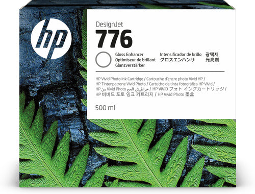 500ml Gloss Enhancer Tintenpatrone für HP DesignJet Z9+ Pro Drucker Thermischer Tintenstrahldrucker