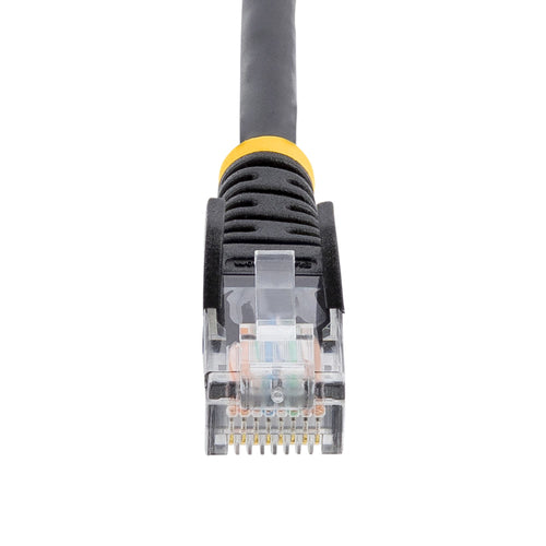 Category 5e UTP Patch Cable 50ft Black Snagless 350MHz Networking
