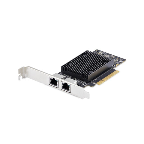 10Gb-PCIe-Netzwerkkarte StarTech Dual RJ45 Broadcom-Chipsatz