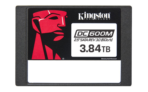 2.5 Inch Enterprise SATA SSD 3.84TB Kingston Technology DC600M 560MB/s