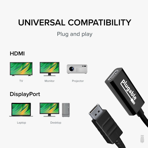 Plugable Technologies DP-HDMI video cable adapter