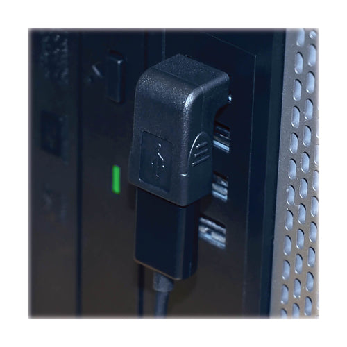 Universaler umkehrbarer USB-2.0-A-zu-Winkeladapter, Stecker/Buchse, Tripp Lite Schwarz