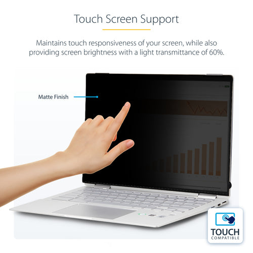 StarTech.com 14" Klappbarer Blickschutzfilter – Blendschutzfilter für Laptops