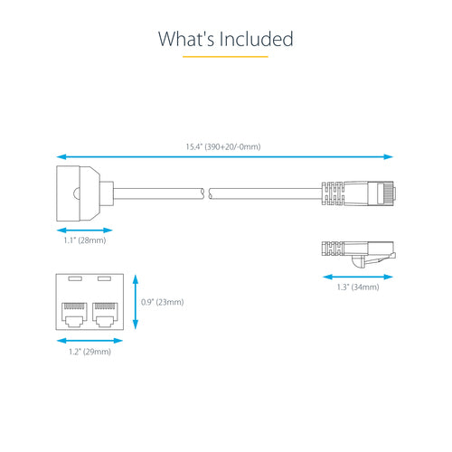 StarTech.com RJ45SPLITTER network splitter