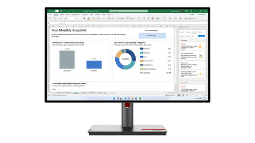 Lenovo ThinkVision P27h-30 computer monitor
