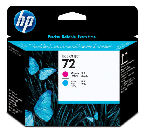 Printhead HP 72 Magenta Cyan Thermal Inkjet Compatible DesignJet