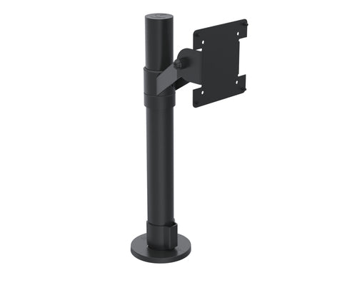 Ergonomic Solutions SpacePole POS-Stangenhalterung – VESA 75/100 – Schwarz – POS-Zubehör aus Metall