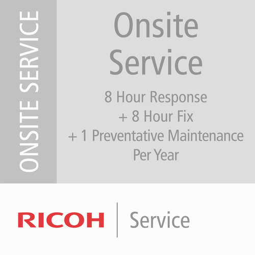 Ricoh 5 Year Silver Service Plan (Mid-Vol Production)