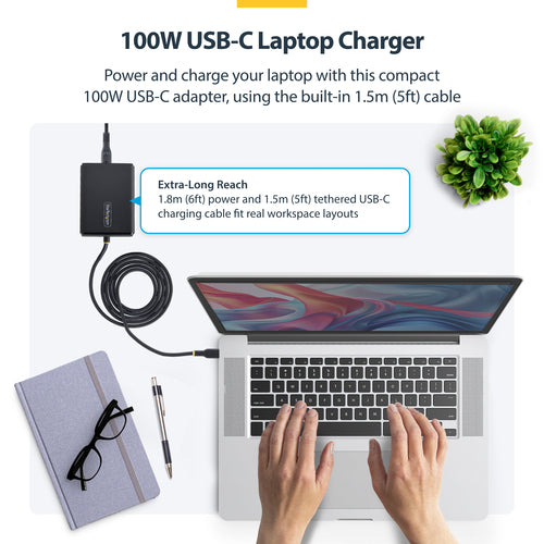 StarTech.com 1100LE-USB-C-CHARGER power adapter/inverter