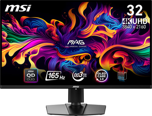 MSI MAG 321UP QD-OLED 31,5" 4K Monitor - 1ms Reaktionszeit
