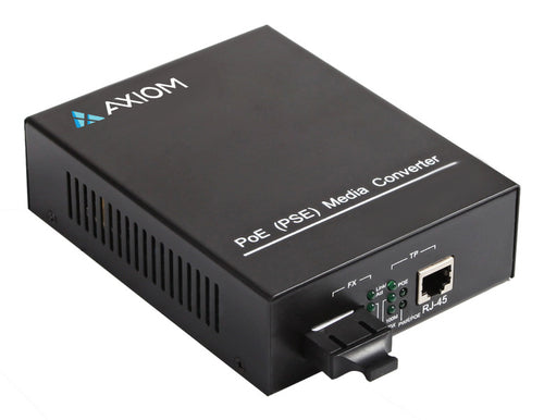 Network Media Converter Axiom 10G Ethernet 1250 Mbit/s IEEE 802.3at