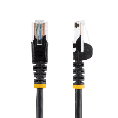 Cat5e Networking Cable 6ft Snagless RJ45 Black 350MHz