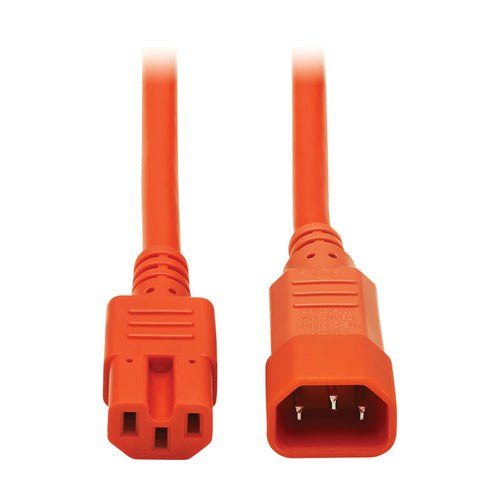 Heavy-Duty C14 to C15 Power Cable 15A 250V 6ft Tripp Lite