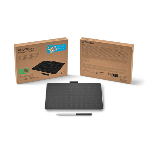 Wacom Intuos One Small Graphic Tablet Wired Wireless 152x95mm USB Bluetooth Compatible with Windows Mac Android