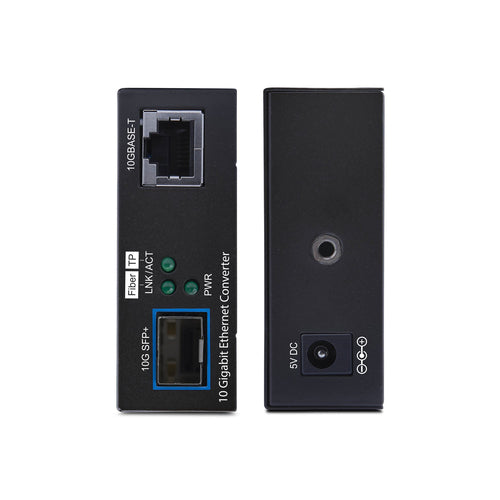 StarTech.com MCM10GSFP2 10GbE Multi-Gigabit SFP+ Glasfasermedienkonverter – 10G Ethernet Adapter