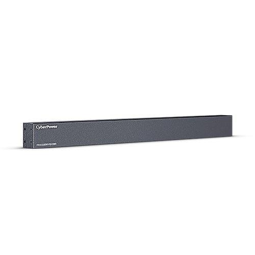 CyberPower PDU20BHVIEC8R Stromverteilungseinheit (PDU) – Basic, 1 HE, einphasig, horizontal/vertikal, Stahl, schwarz