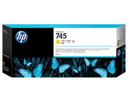 HP 745 300-ml DesignJet Gelb Tintenpatrone Druckkopf