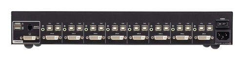 KVM Switch ATEN CS1188D4C 4K Ultra HD Rack-Mountable Black