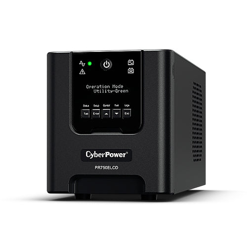 CyberPower PR750ELCD uninterruptible power supply (UPS)
