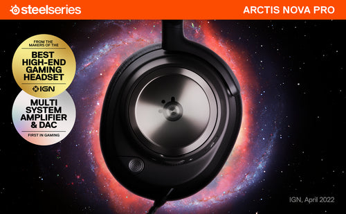 Wireless Gaming Headset Steelseries Arctis Nova Pro 10-22000Hz Black