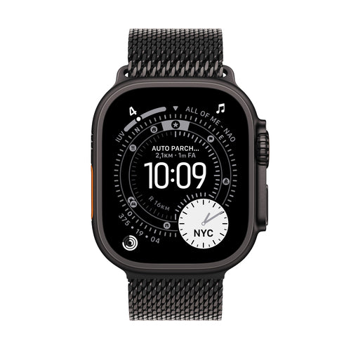 Apple Watch Ultra 3 GPS + Cellular 49mm Schwarzes Titan OLED Touchscreen 64GB