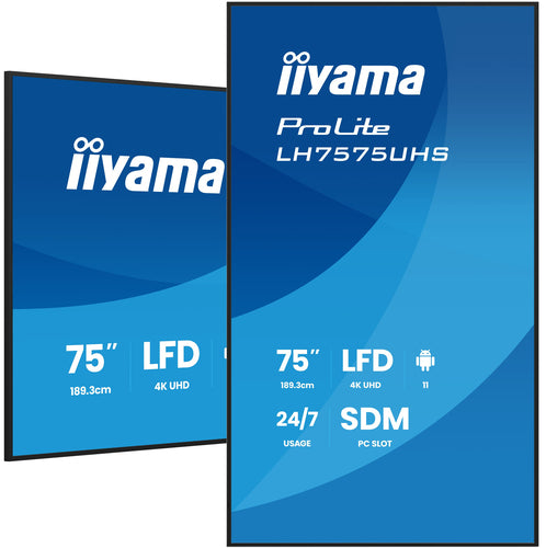 iiyama LH7575UHS-B2AG Signage Display